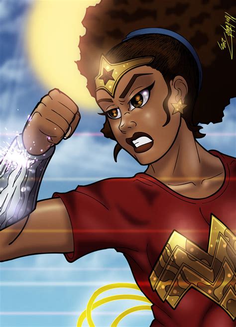 African American Wonderwoman By Anubis2kx On Deviantart