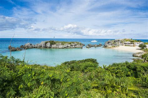 Bermuda St George S Tobacco Bay Stock Photo