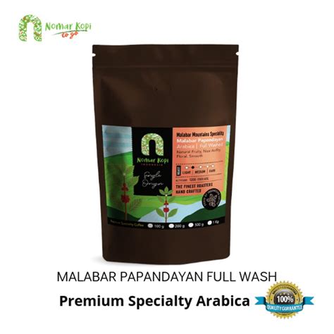 Jual Nomar Kopi So Speciality Arabica Malabar Papandayan Fw Gr