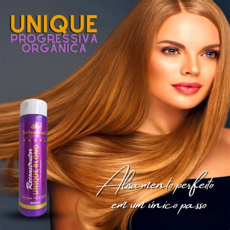 PROGRESSIVA ORGÂNICA S FORMOL UNIQUE BLOND 300ml PROFISSIONAL SETHUR