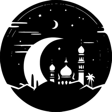 Premium Vector Ramadan Minimalist And Flat Logo Vector Illustration