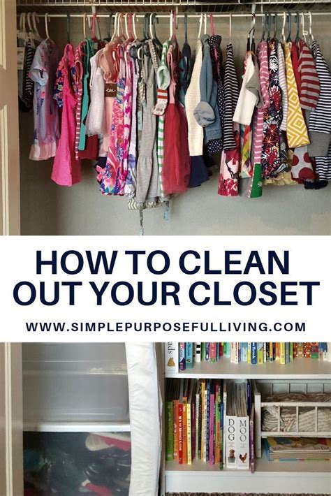 How To Clean Out Your Closet Diy Organization Organize Closet Space