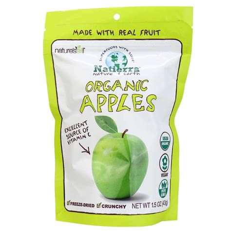 Natierra Organic Freeze Dried Apples At Natura Market