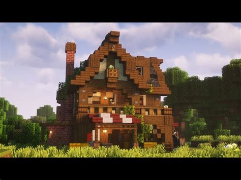 Medieval Build | Tavern (Tutorial) Minecraft Map