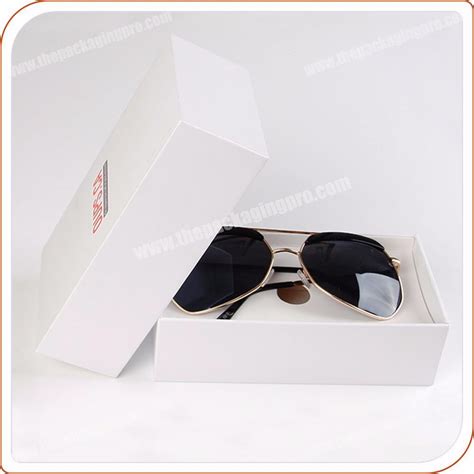 Luxury Cardboard Paper Sunglass T Packaging Box With Lid