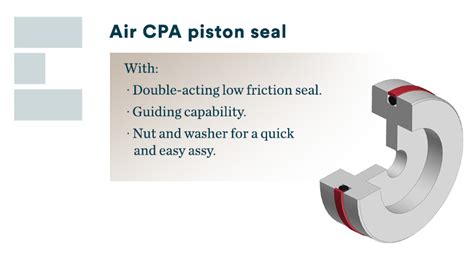 New Air Cpa Piston Seal And Air Cpa Slim Version Epidor Srt