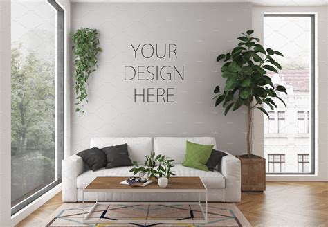 Interior Mockup Artwork Background Free Psd Mockups Templates Psd