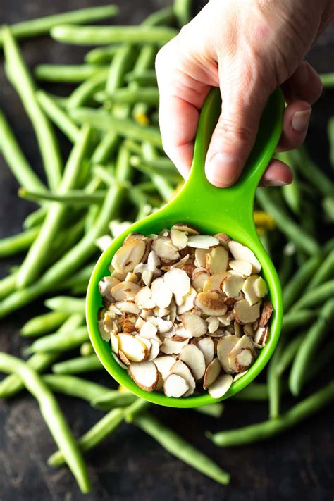 Baked Green Beans Almondine Recipe A Spicy Perspective