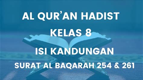 Detail Kandungan Surat Al Baqarah Ayat Koleksi Nomer