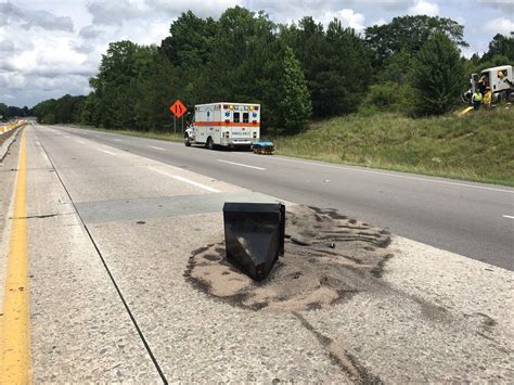 Dump Truck Hits Bridge Causes I 20 Delays Wach