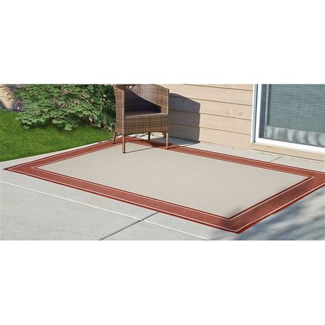 6x9 Cayenne Outdoor Rug 212449 Outdoor Rugs At Sportsmans Guide