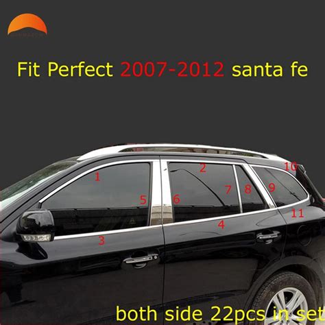 Fit For Hyundai Santa Fe 2007 2008 2009 2010 2011 2012 Steel Full Set