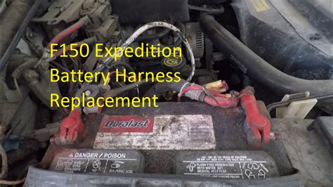 F150 Expedition Battery Harness Replacement Youtube