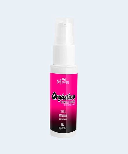 Gel Excitante Feminino Orgástico HOT FLOWERS Gel Excitante Feminino