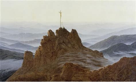 Matin Dans Le Riesengebirge Monts Des G Ants Caspar David Friedrich