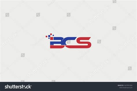 Modern Creative Bcs Logo Design Stock Vector (Royalty Free) 1627951654