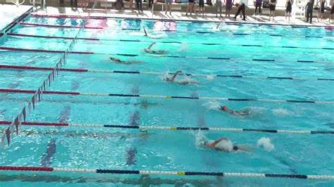 2021 GCU Swimming Diving WAC Day 3 Prelim 100Bk Claire Hannah YouTube