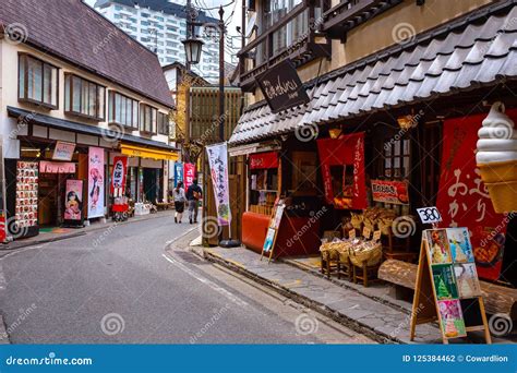 Kusatsu Onsen in Gunma, Japan Editorial Photography - Image of japan ...