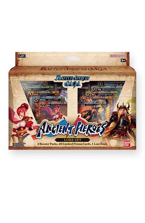 Battle Spirits Saga TCG: Lore Set 1 - Ancient Heroes [L-01] | ComicHub