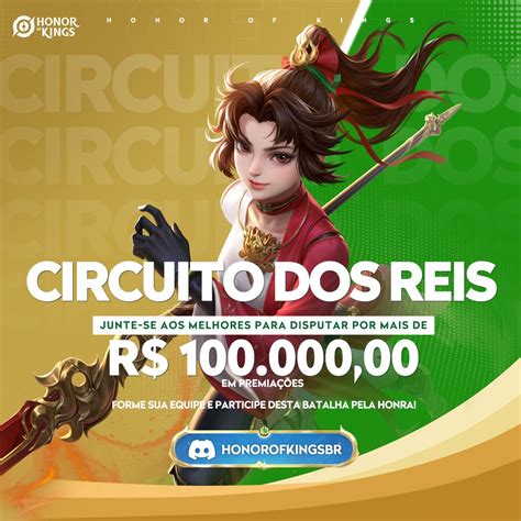 Honor of Kings anuncia o Circuito dos Reis premiação OverBR