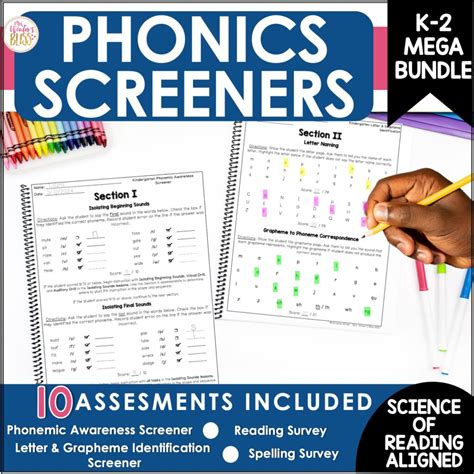 A Guide To Quick Phonics Screeners And Assessments Lead In Literacy Resources For