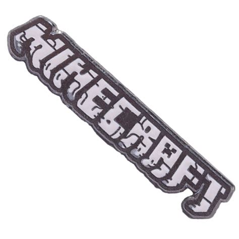 Przypinka Metal Napis Minecraft Gra Game Pin Inna Marka Moda Sklep