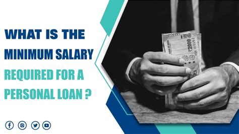 What Is The Minimum Salary Required For A Personal Loan