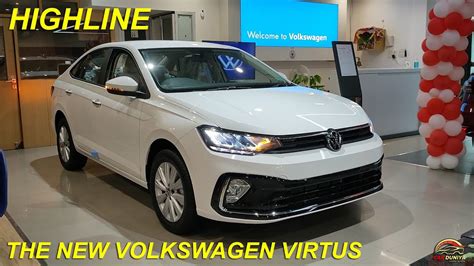 New Volkswagen Virtus Highline Nd Base Realtime Review Youtube