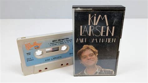 Original Kim Larsen Midt om natten Kassettebånd 1983 Møllers