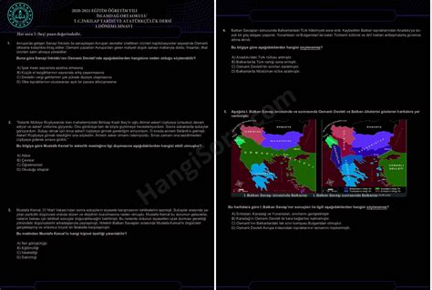 S N F Nk Lap Tarihi D Nem Yaz L Sorular Pdf Hangisoru