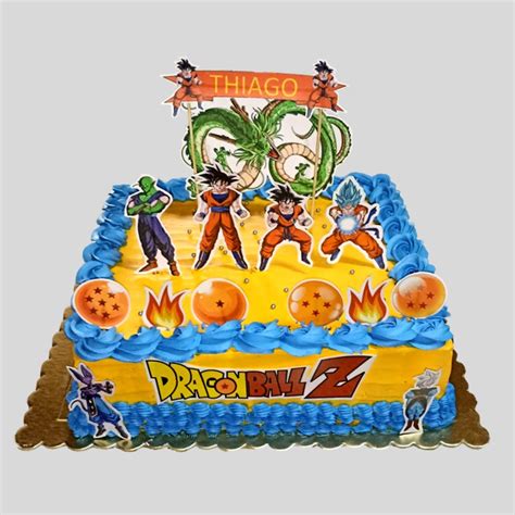 Torta De Dragon Ball Z Pasteler A Bazan