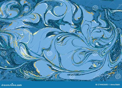 Light Blue and Gold Marble Abstract Vector Background Stock Vector ...