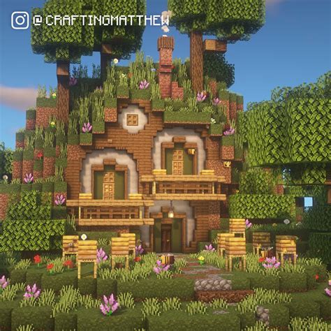 My Hobbit Bee Keeper House Via Rminecraftbuilds By Macin Bit