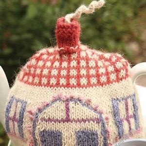 Tea Cosy Vintage Knitting Pattern Country Cottage Tea Cozy Knitted Tea Cosies Cozies Pattern ...