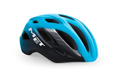 Casco Met Idolo Azzurro Nero Mister Bici Fabriano