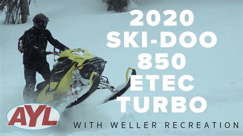 2020 Ski Doo 850 Etec Turbo Review Weller Recreation Extended Youtube