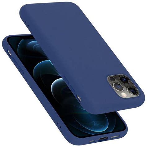 Cadorabo Handyhülle Tpu Liquid Silicone Case« Apple Iphone 12 Pro Max