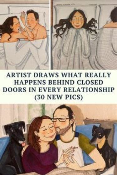 Artist Draws What Really Happens Behind Closed Doors In Every