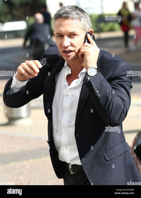 Gary Lineker At The Itv Studios London Hi Res Stock Photography And