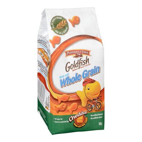 Pepperidge Farm Goldfish Baked Snack Crackers - Whole Grain - Cheddar 180g | Whistler Grocery ...