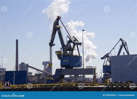 Steel Production stock image. Image of pollution, stack - 25532599