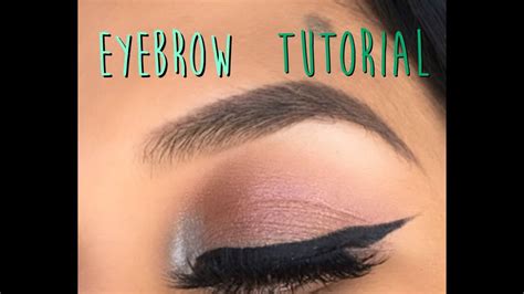 Current Eyebrow Routine Step By Step Youtube