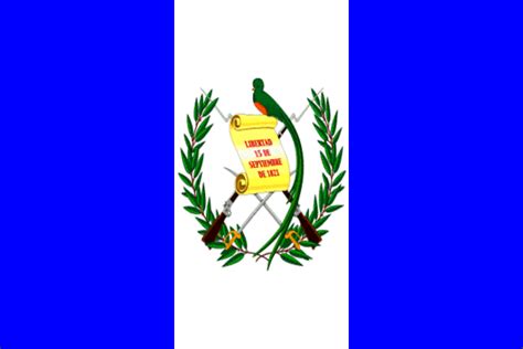 The State Symbolics Of The Republic Of Guatemala Flags Emblems