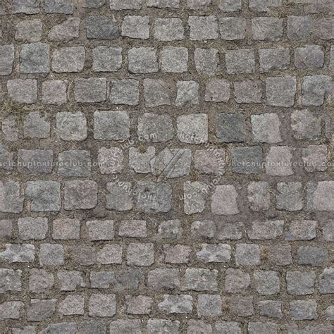 Street paving cobblestone texture seamless 07373