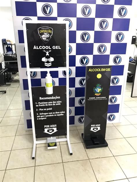 Totem para Álcool em Gel