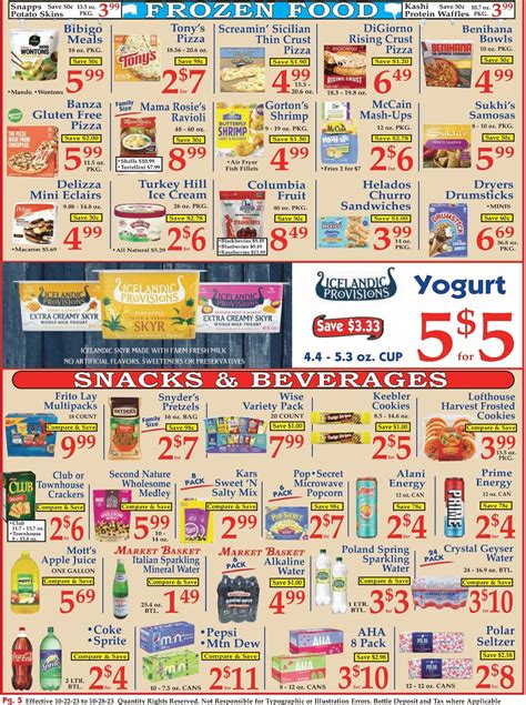 Market Basket Flyer from October 22 - Page 8