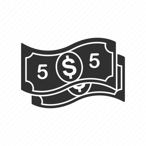 Five Dollar Bill Icon