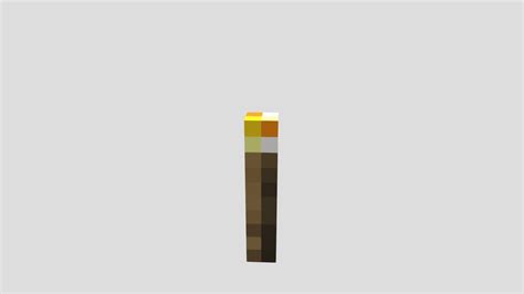 Minecraft Torch Download Free 3d Model By Vanilka Vanyavahryhin [9db9895] Sketchfab