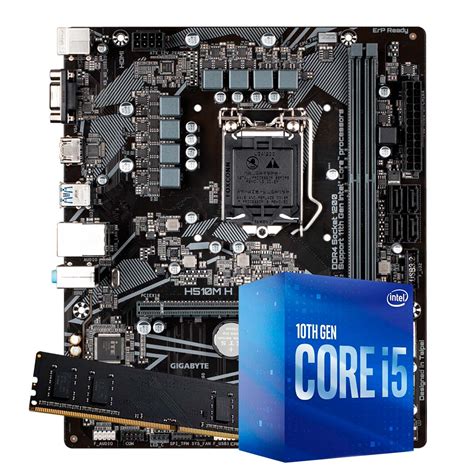 Kit Upgrade intel 10º geração Corei5 10400F 2 9ghz Placa Mãe MSI H510M