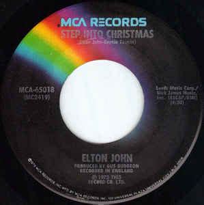 Elton John - Step Into Christmas (1973, Pinckneyville, Vinyl) | Discogs